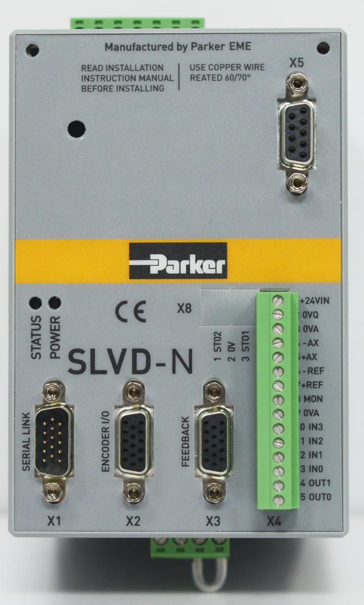 PARKER SLVD2N COMPACT LOW POWER SİNGLE-AXİS SERVO Sürücü Tamiri ve Servisi